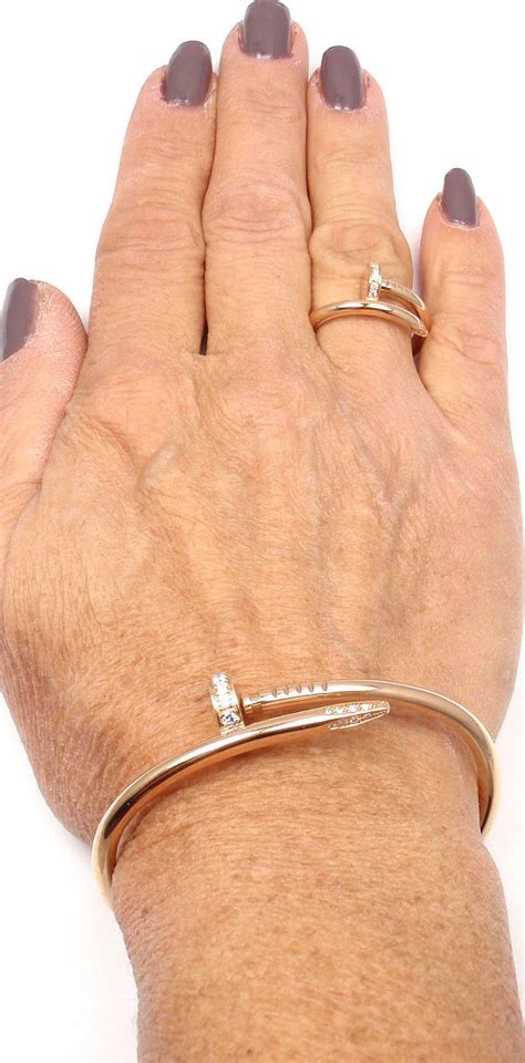 cartier nail bangle|people wearing Cartier nail.